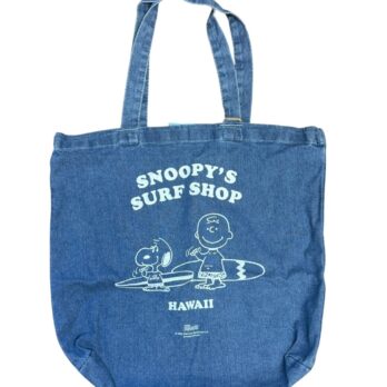 SNOOPY’S SURF SHOP デニムトートバッグ