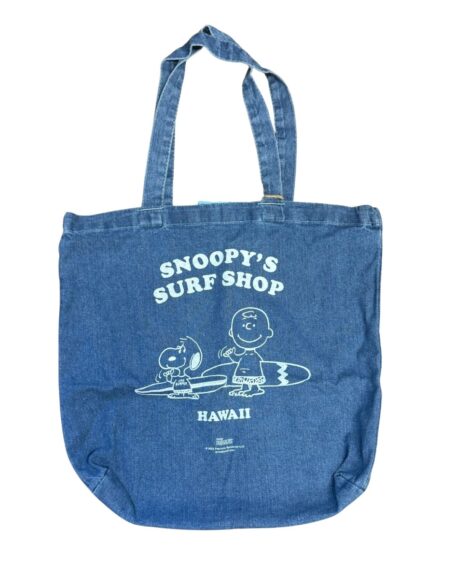 SNOOPY'S SURF SHOP デニムトートバッグ