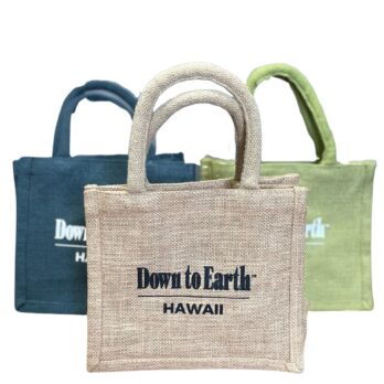 Down to Earth ミニジュートバッグ