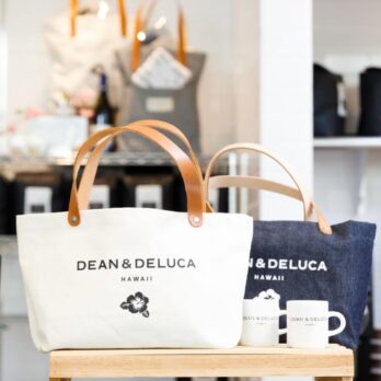 DEAN&DELUCA HAWAII レザーナチュラルトートSmall
