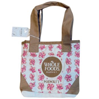 WHOLE FOODS ミニトート プルメリア
