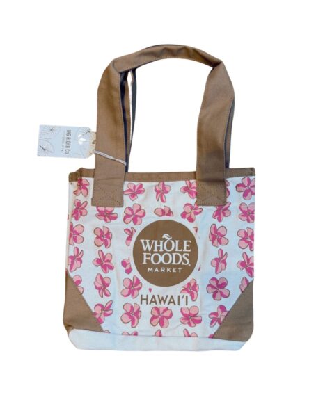 WHOLE FOODS ミニトート プルメリア
