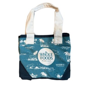 WHOLE FOODS ミニトート ハワイブルー